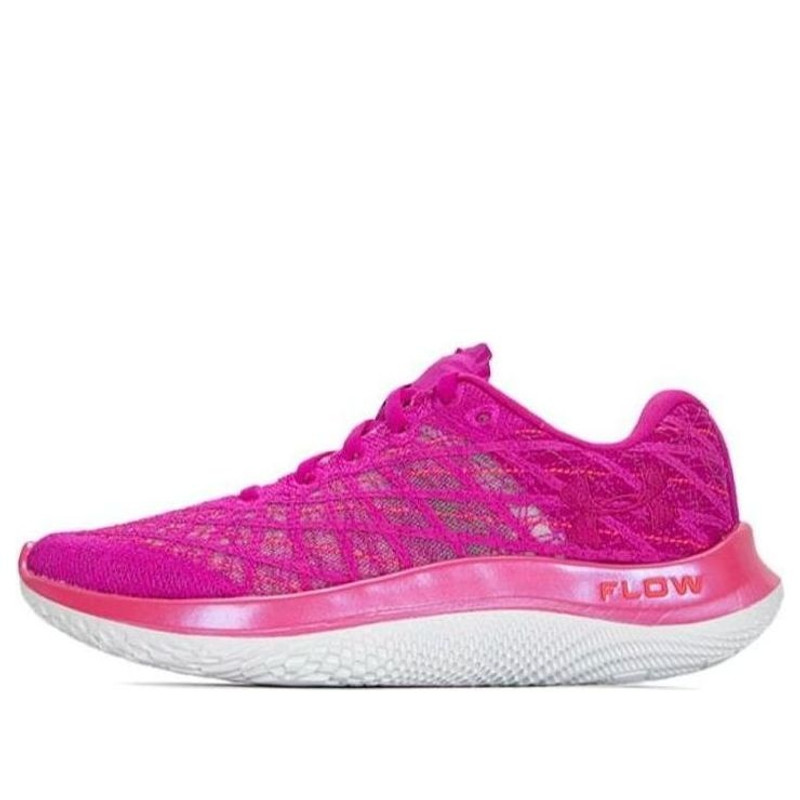 (WMNS) Under Armour FLOW Velociti Wind Running Shoes 'Pink' 3025222-500 - 1