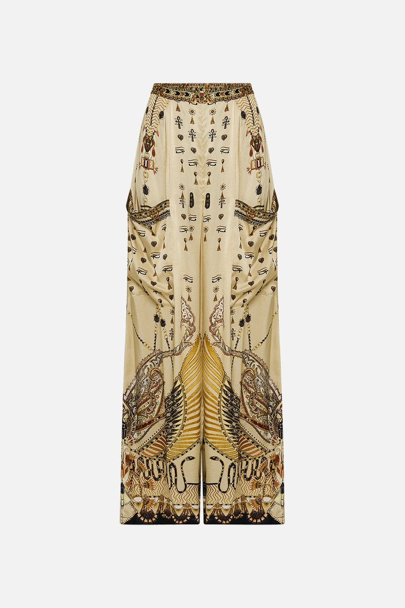 WIDE LEG TROUSER WITH FRONT POCKETS 1