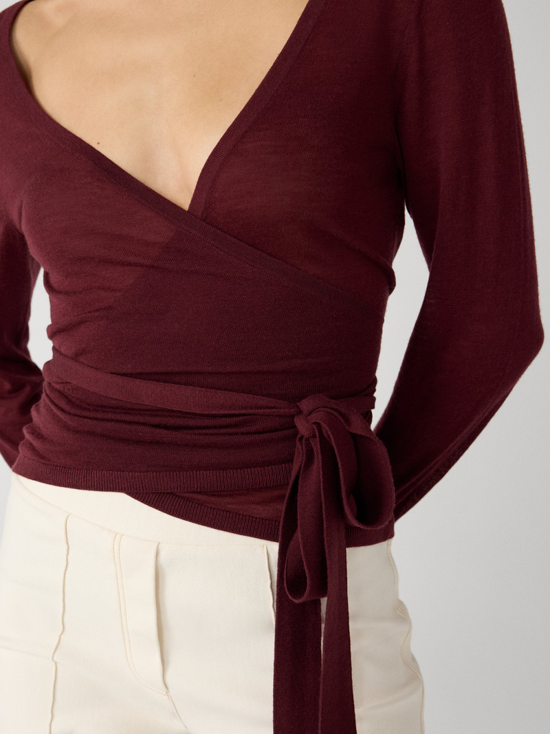 Ballerina Wrap Top 4