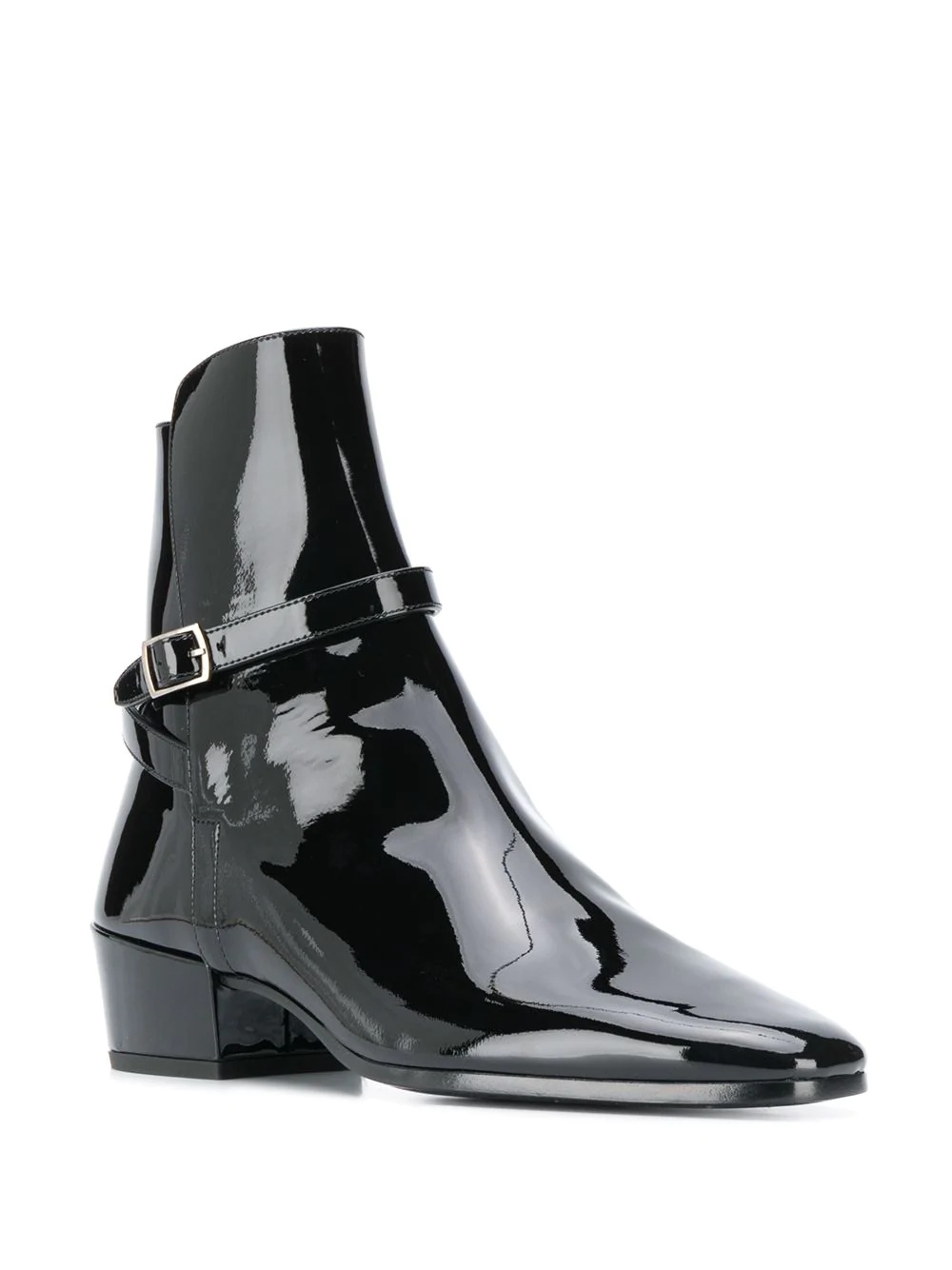 Clementi buckle strap ankle boots - 2