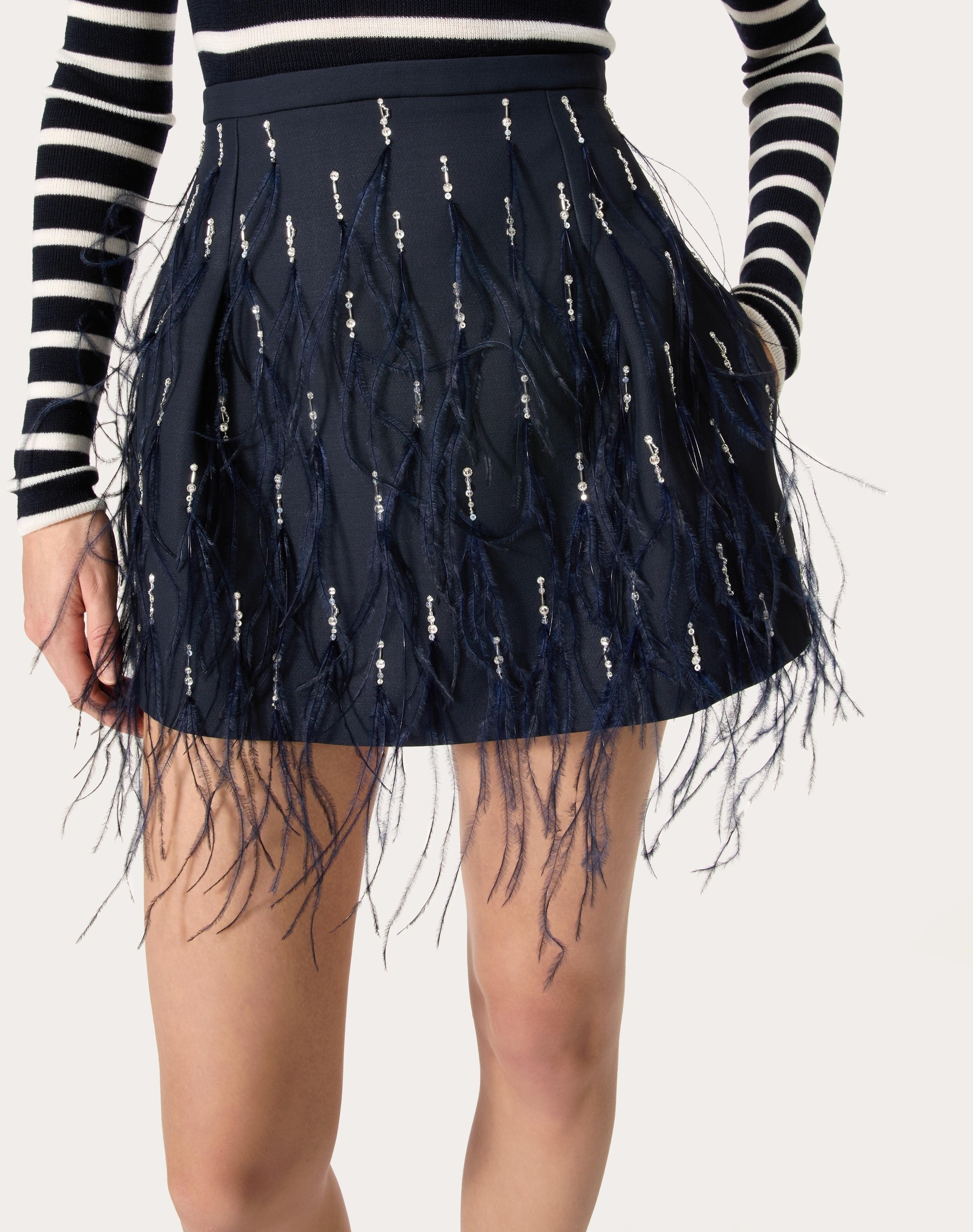 CREPE COUTURE SKIRT - 5
