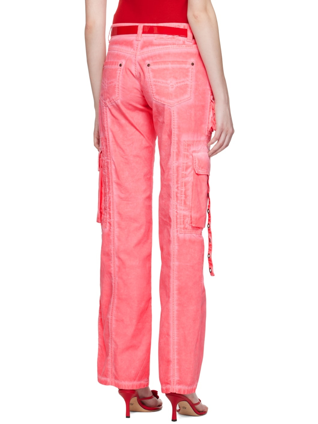 SSENSE Exclusive Pink Trousers - 3