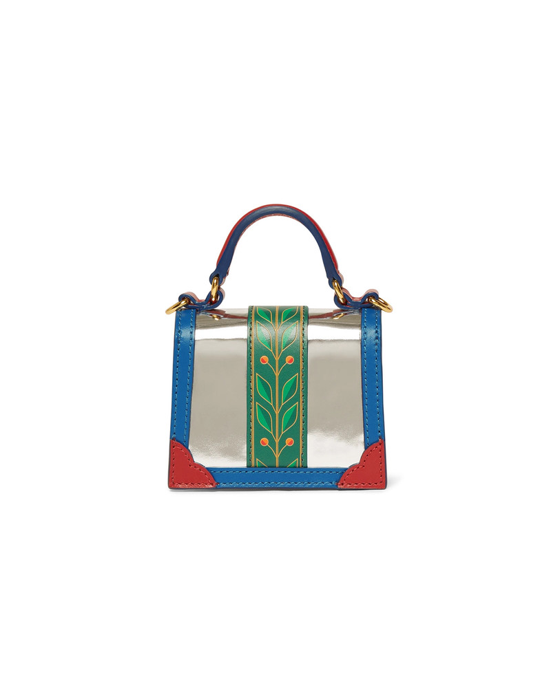 Chrome Laurel Micro Jeanne Bag | Casablanca Paris 3