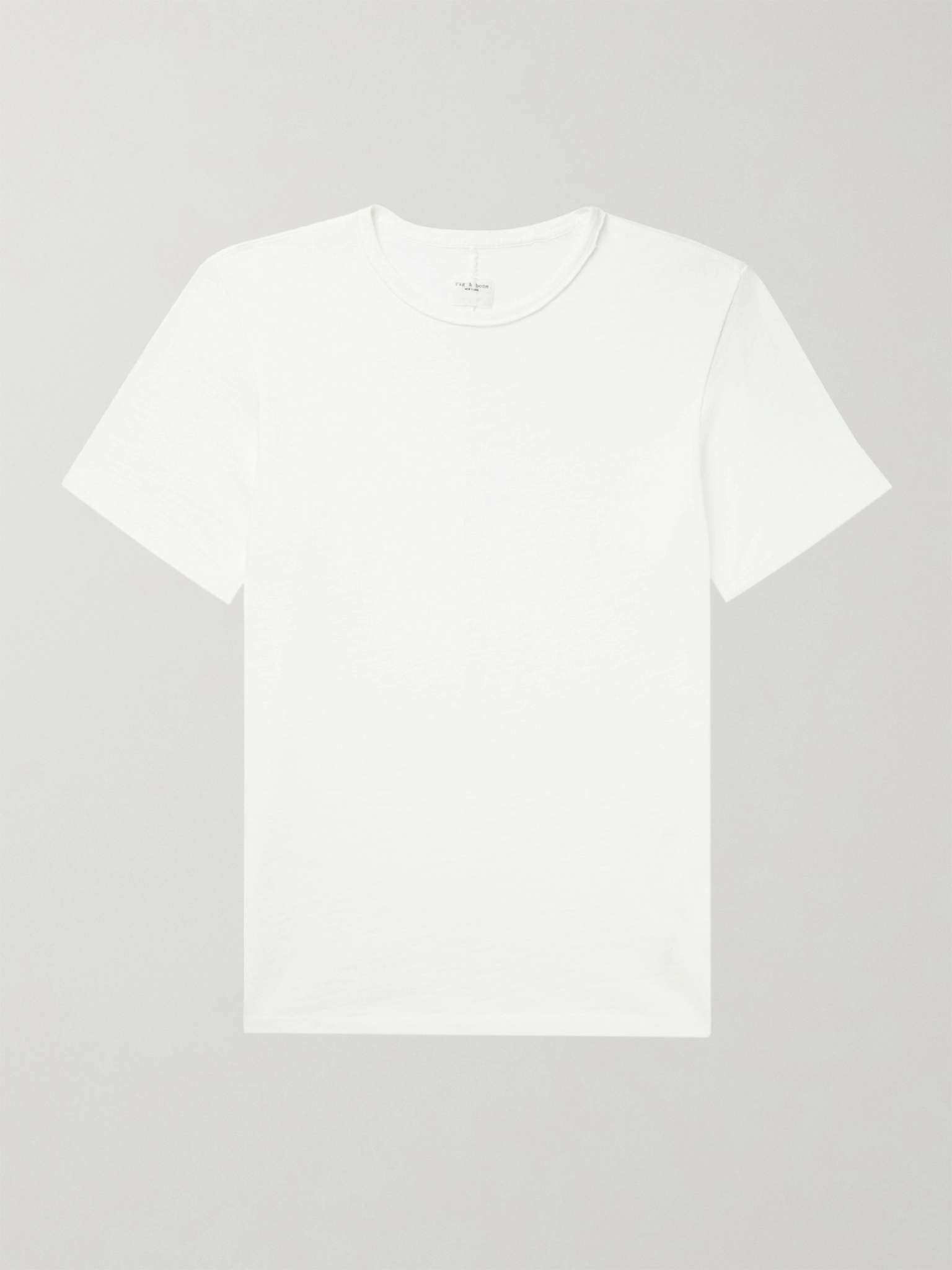 Classic Flame Slub Cotton-Jersey T-Shirt - 1