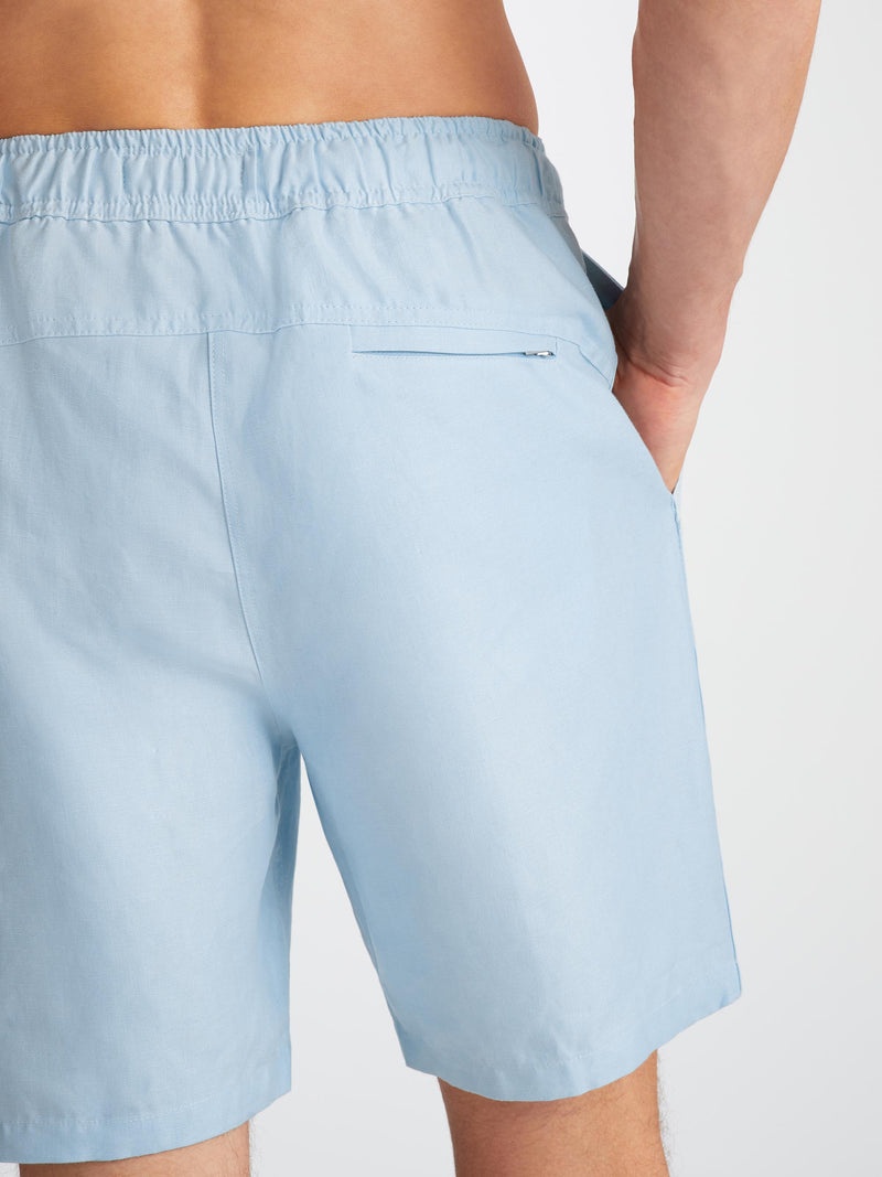 Men's Shorts Sydney 2 Linen Blue - 7