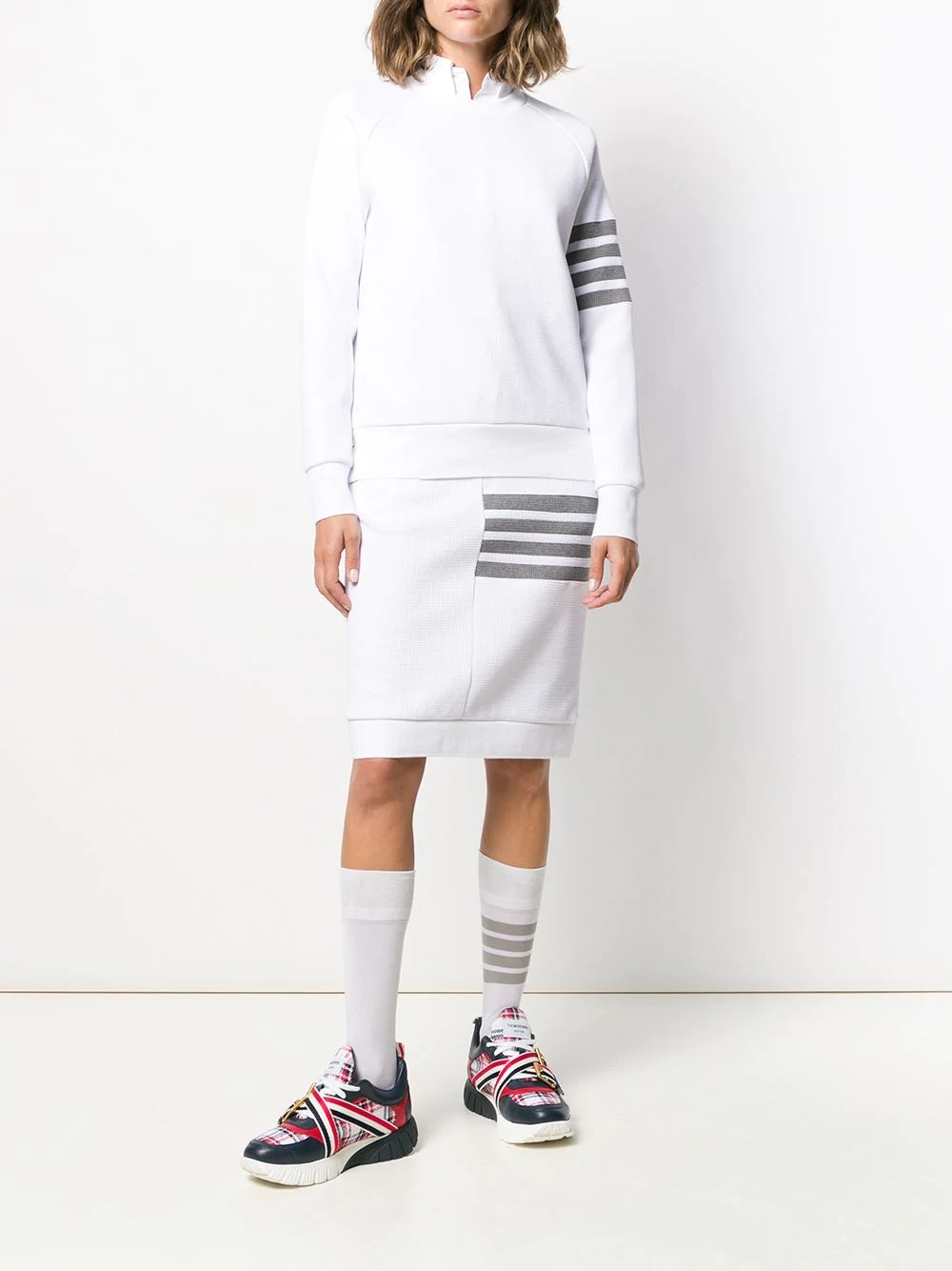 4-Bar stripe sweatshirt - 2