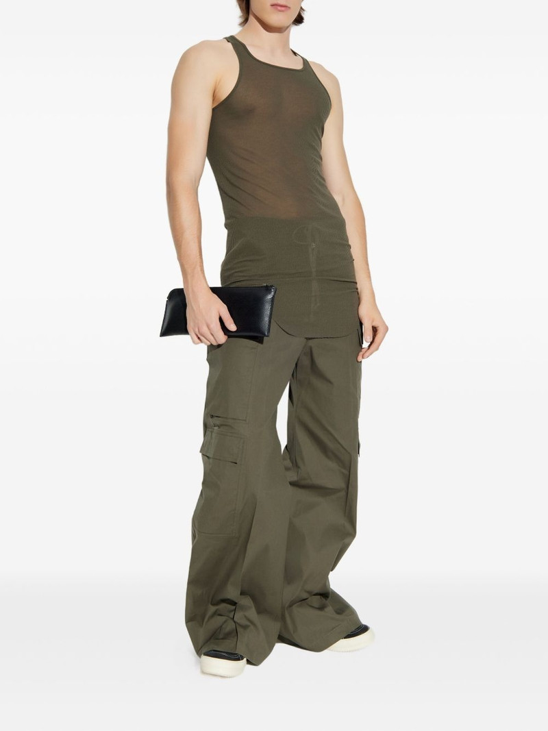 Rick Owens drawstring cargo trousers outlook