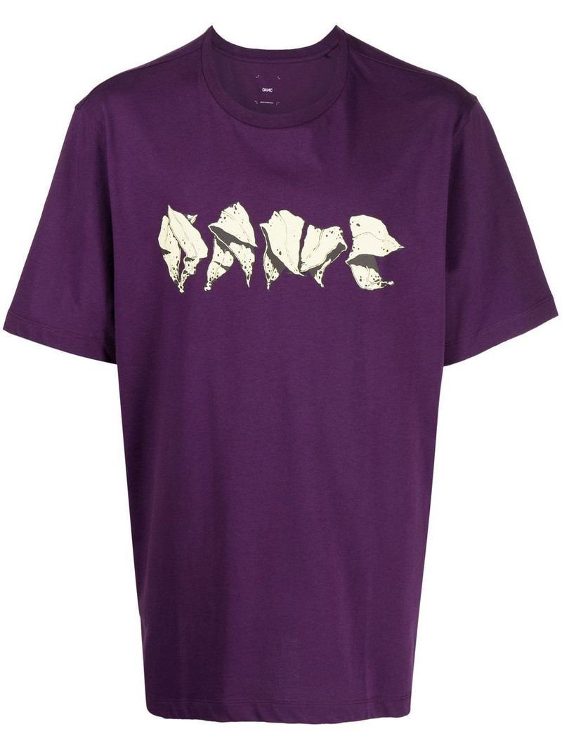 logo-print short-sleeved T-shirt 1