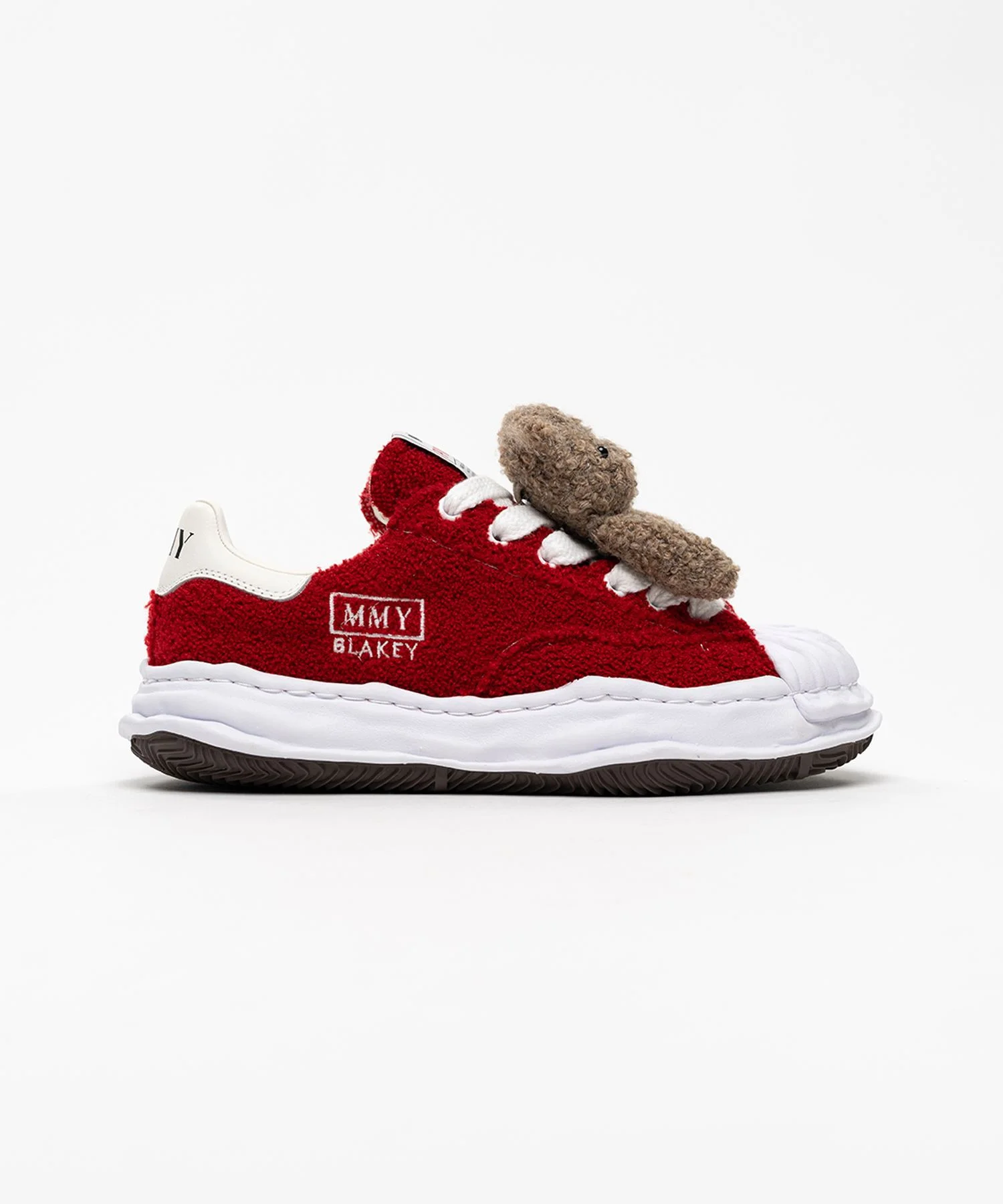 PINK HOUSE x MMY "BLAKEY"OG Sole Chenille Embroidey Low-top Sneaker - 1