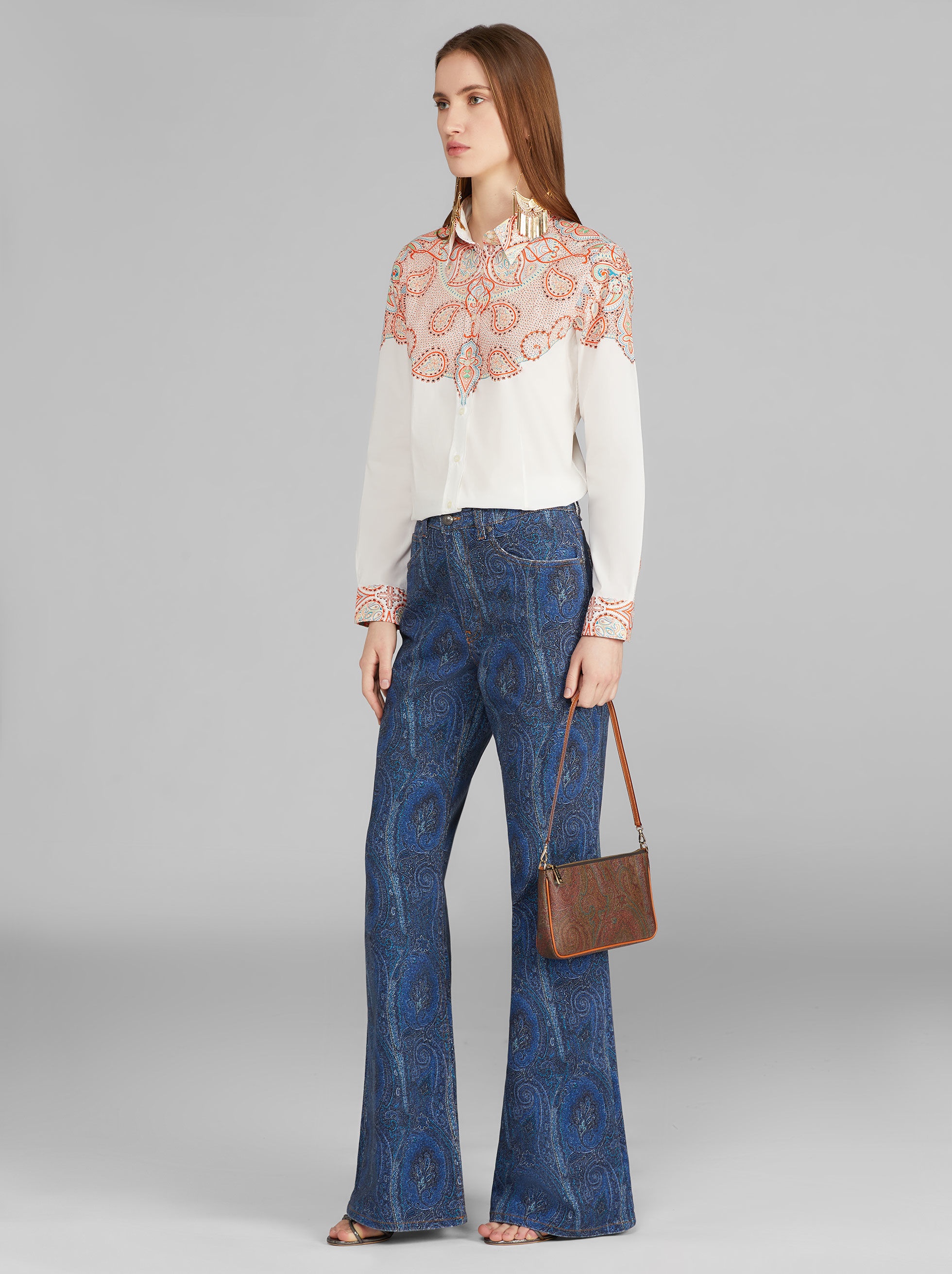 SMALL PAISLEY SHOULDER BAG - 2