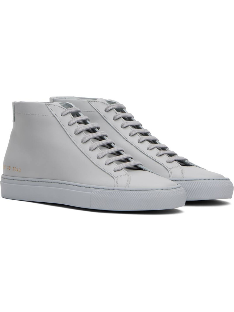 Gray Original Achilles Mid Sneakers 4