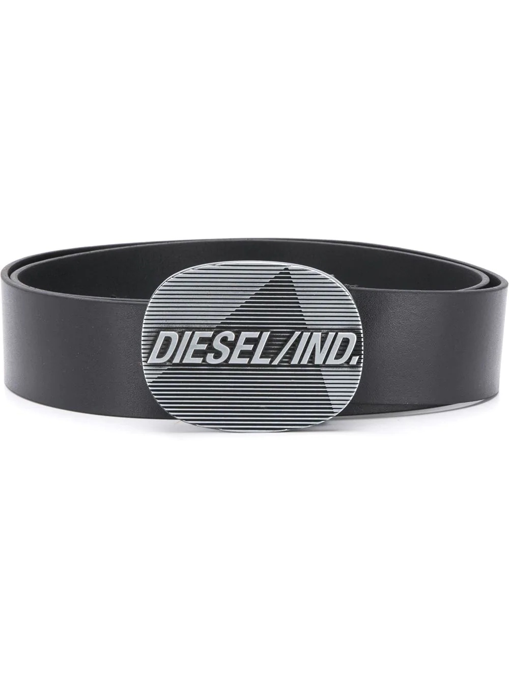 logo buckle belt - 1