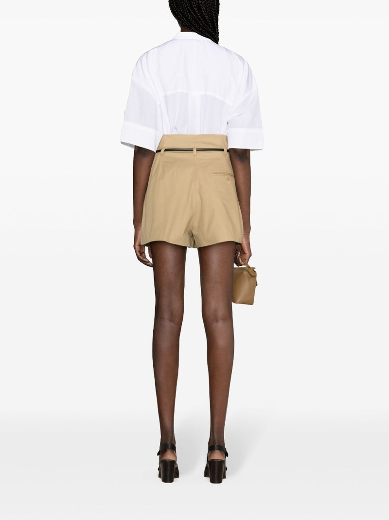 Origami belted shorts 5