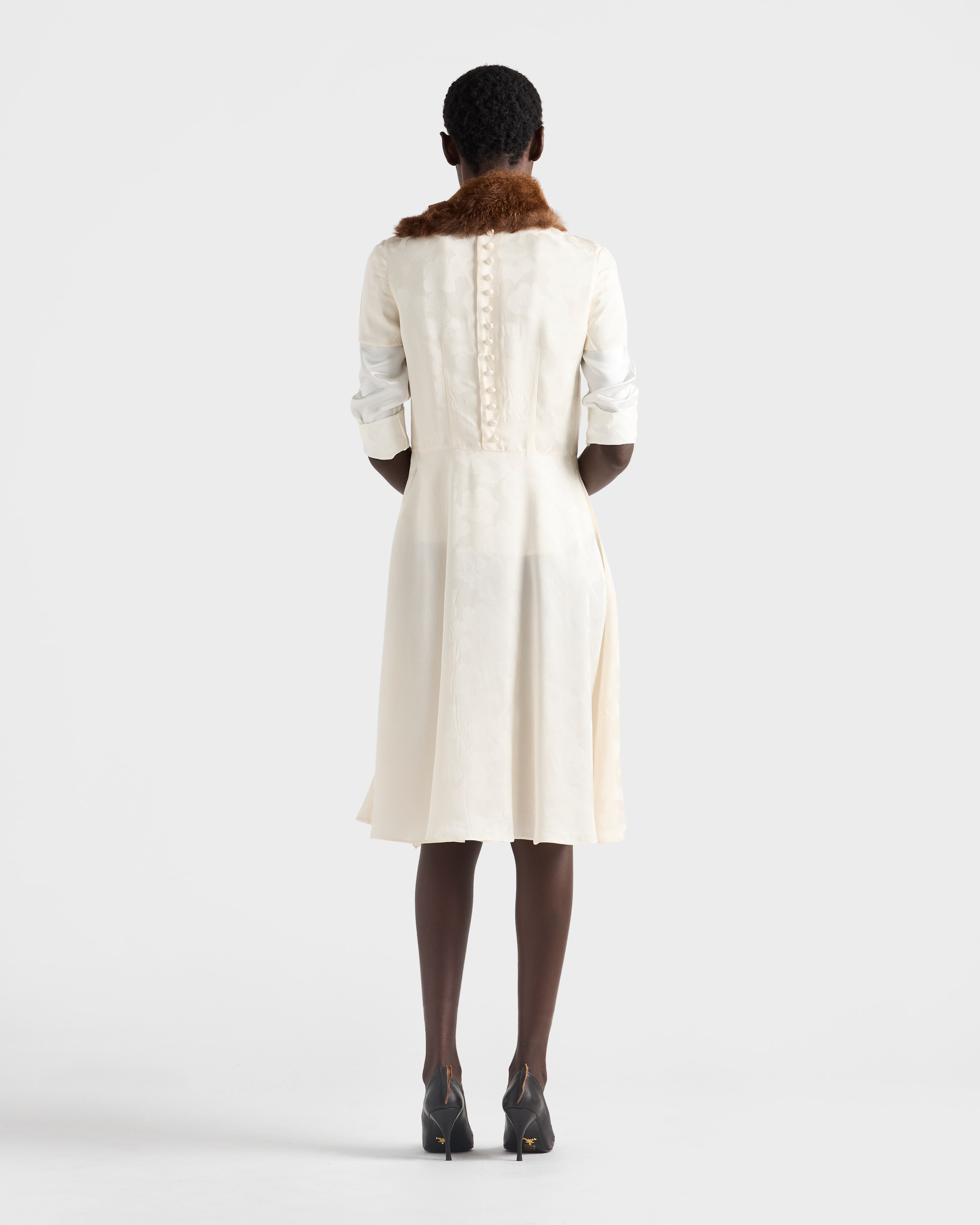 Floral jacquard dress - 5