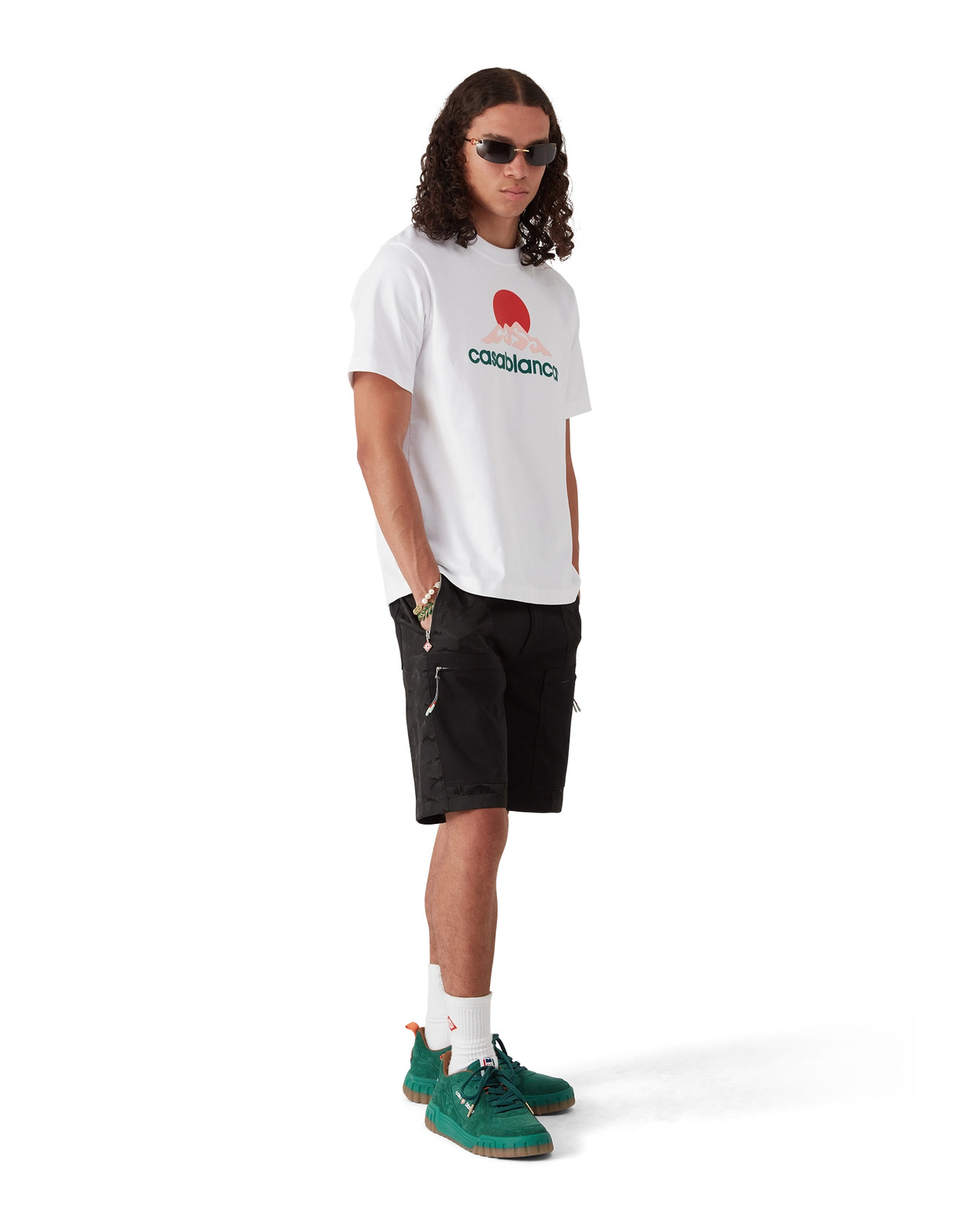 Nylon Mountain Camo Cargo Shorts - 2