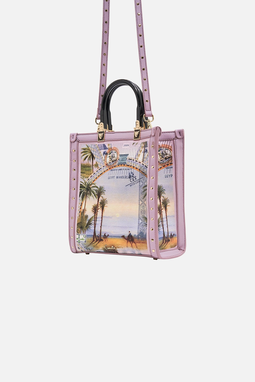 NORTH SOUTH TOTE WITH SMOOTH HANDLE - 2