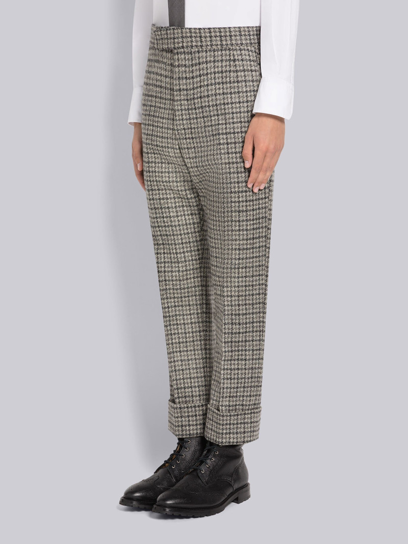 Thom Browne houndstooth-check wool trousers outlook