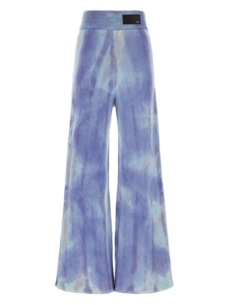 AMIRI tie-dye wide-leg track pants outlook