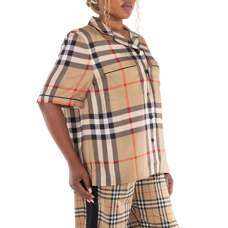 Burberry Archive Beige Vintage Check Pyjama Shirt - 4