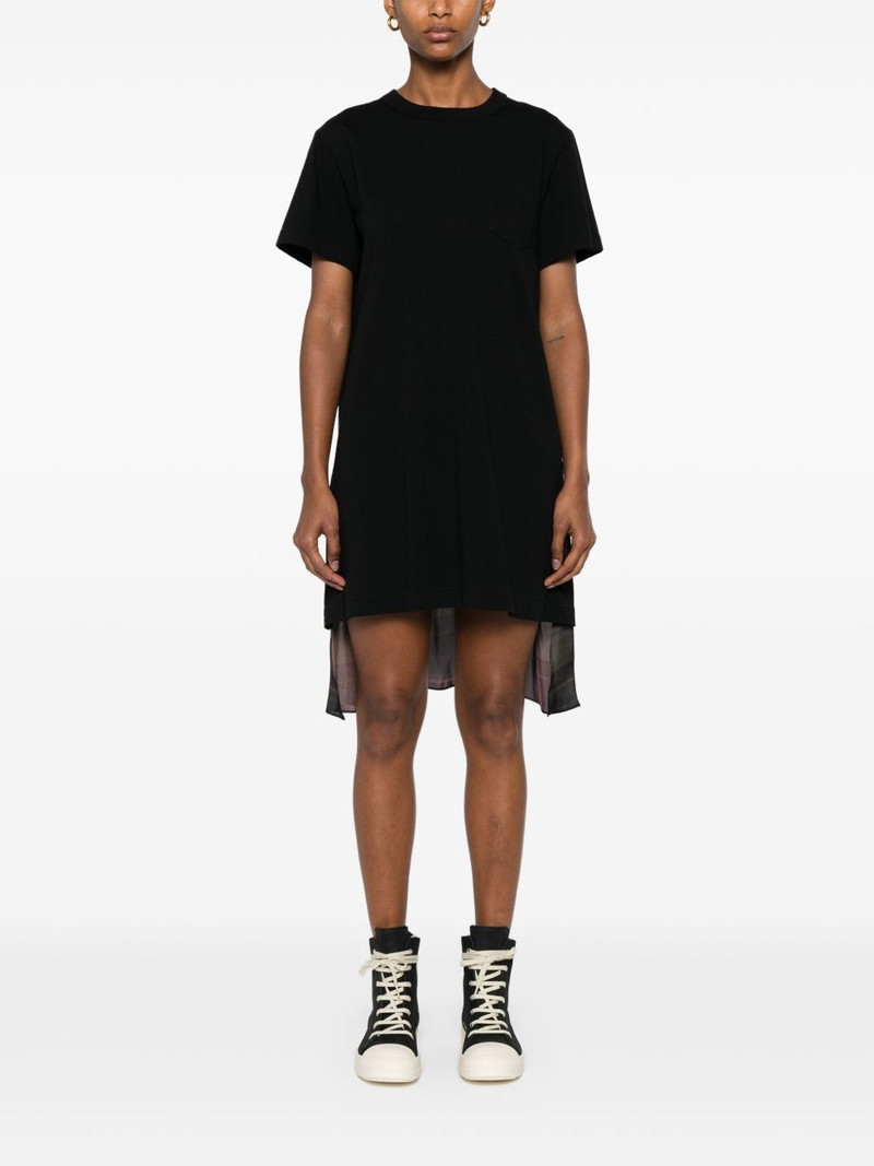 panelled mini dress 4