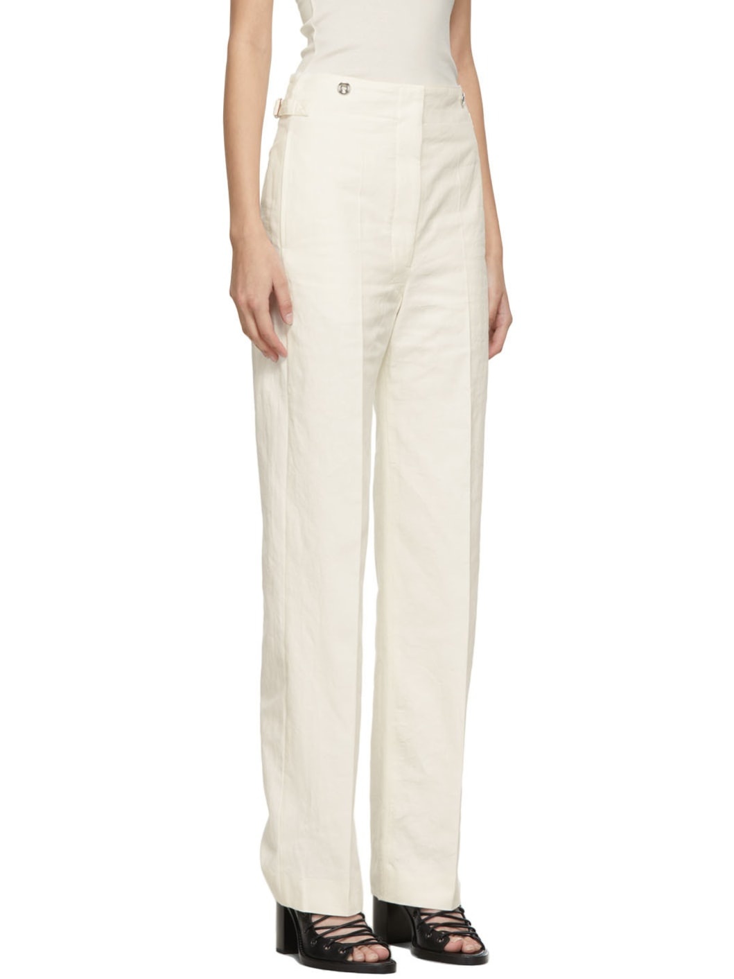 Off-White High Waisted Trousers - 2