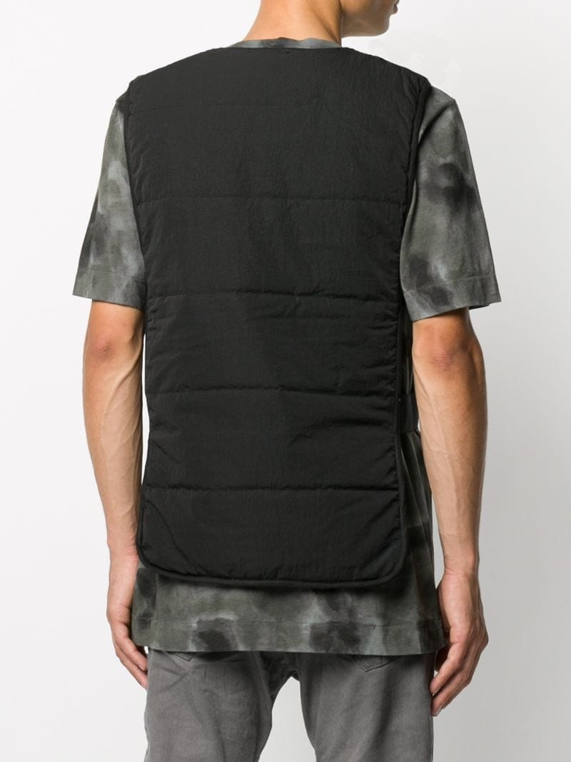 padded bullet-proof style vest - 4