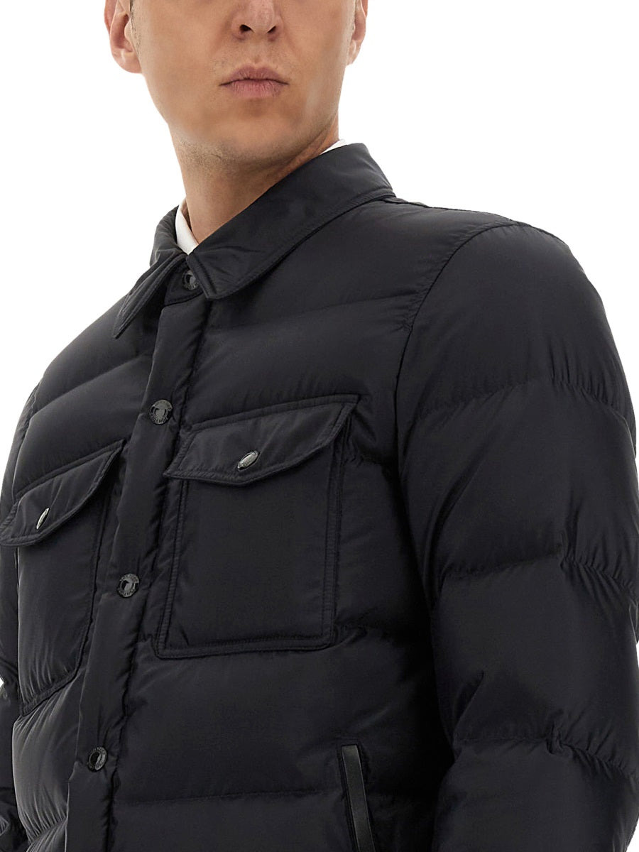 "Techno Satin" Padded Jacket - 4