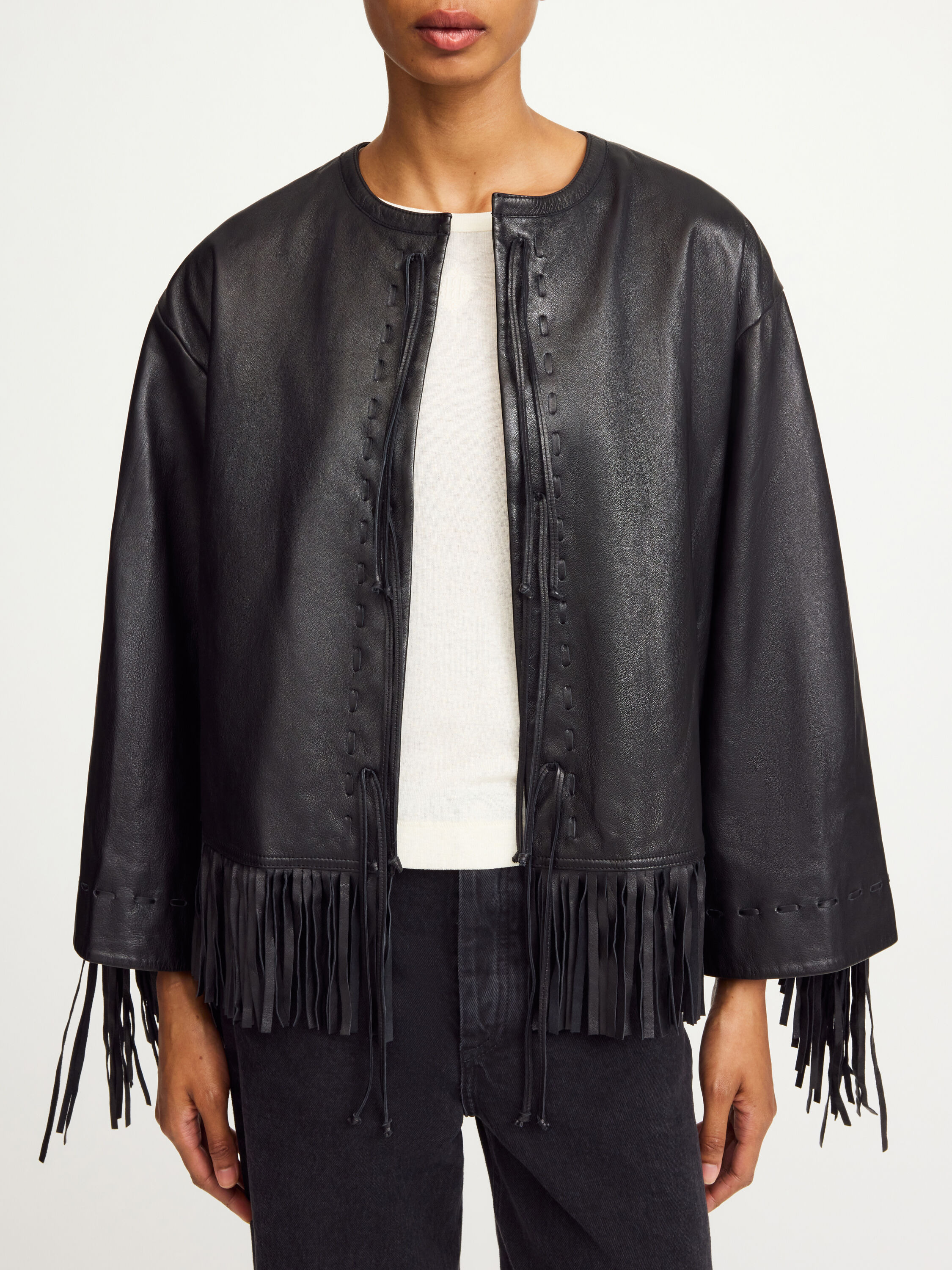 Zoena leather jacket - 4