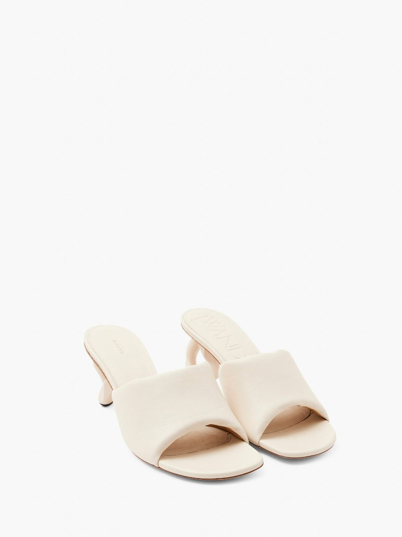 JW Anderson CHAIN HEEL LEATHER MULES outlook