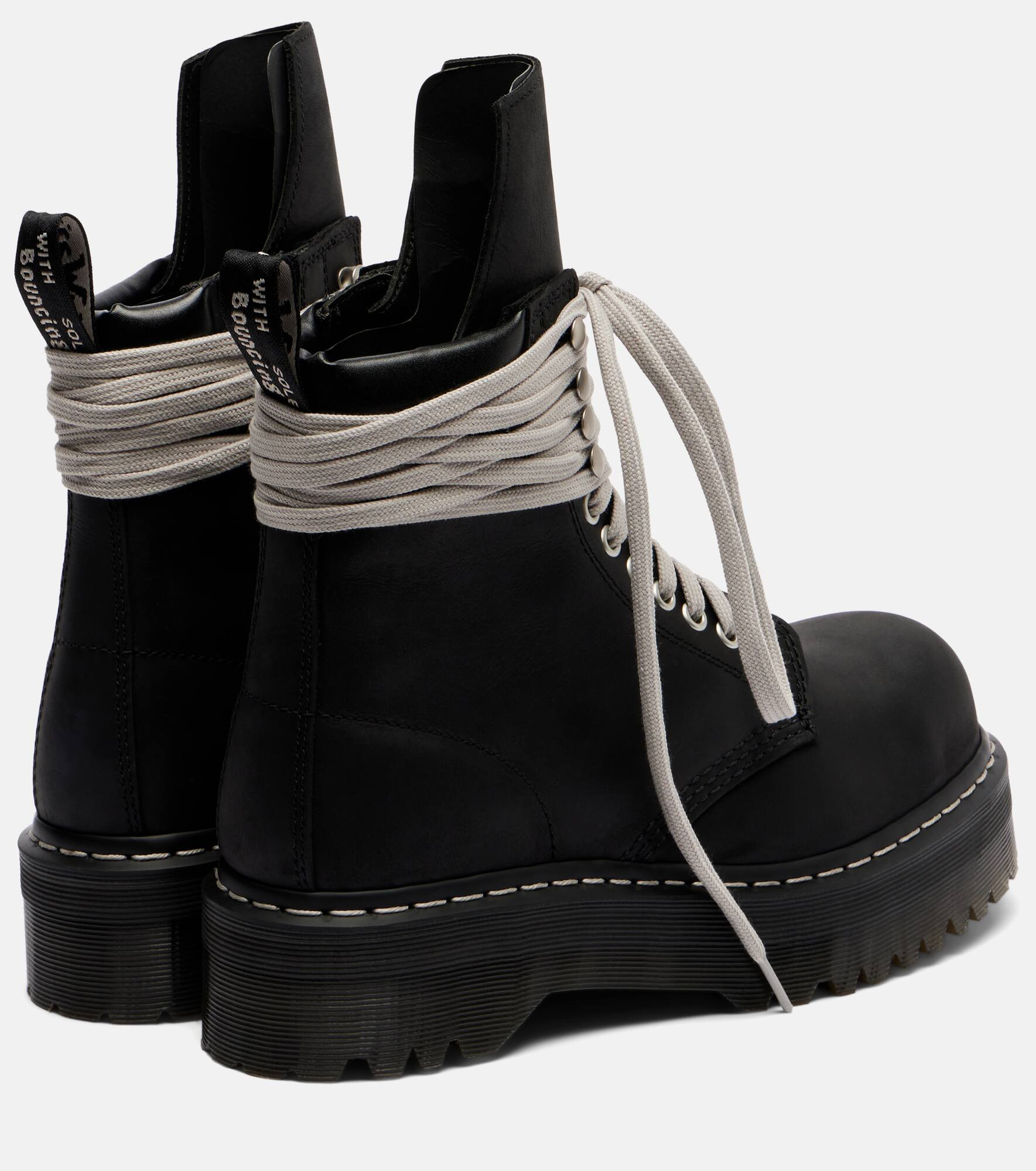 x Dr. Martens Quad platform leather boots - 2