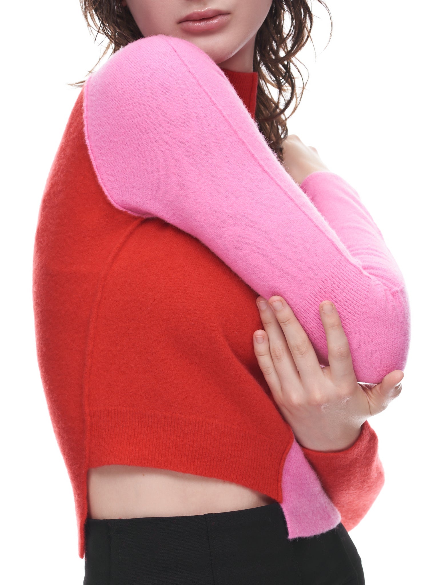 Patched Tonal Sweater - 4