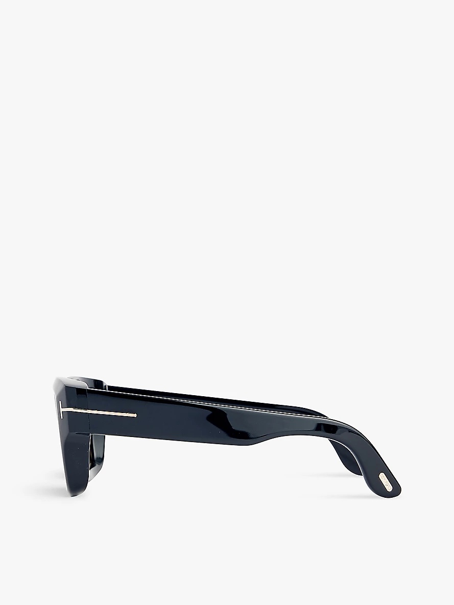 FT1154 Ilias square-frame acetate sunglasses - 4