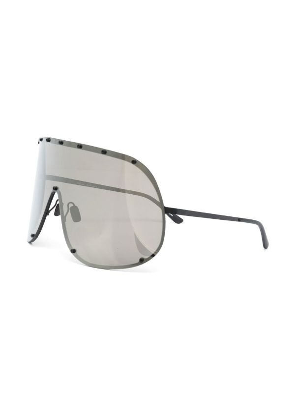 RICK OWENS Shield Sunglasses - 2