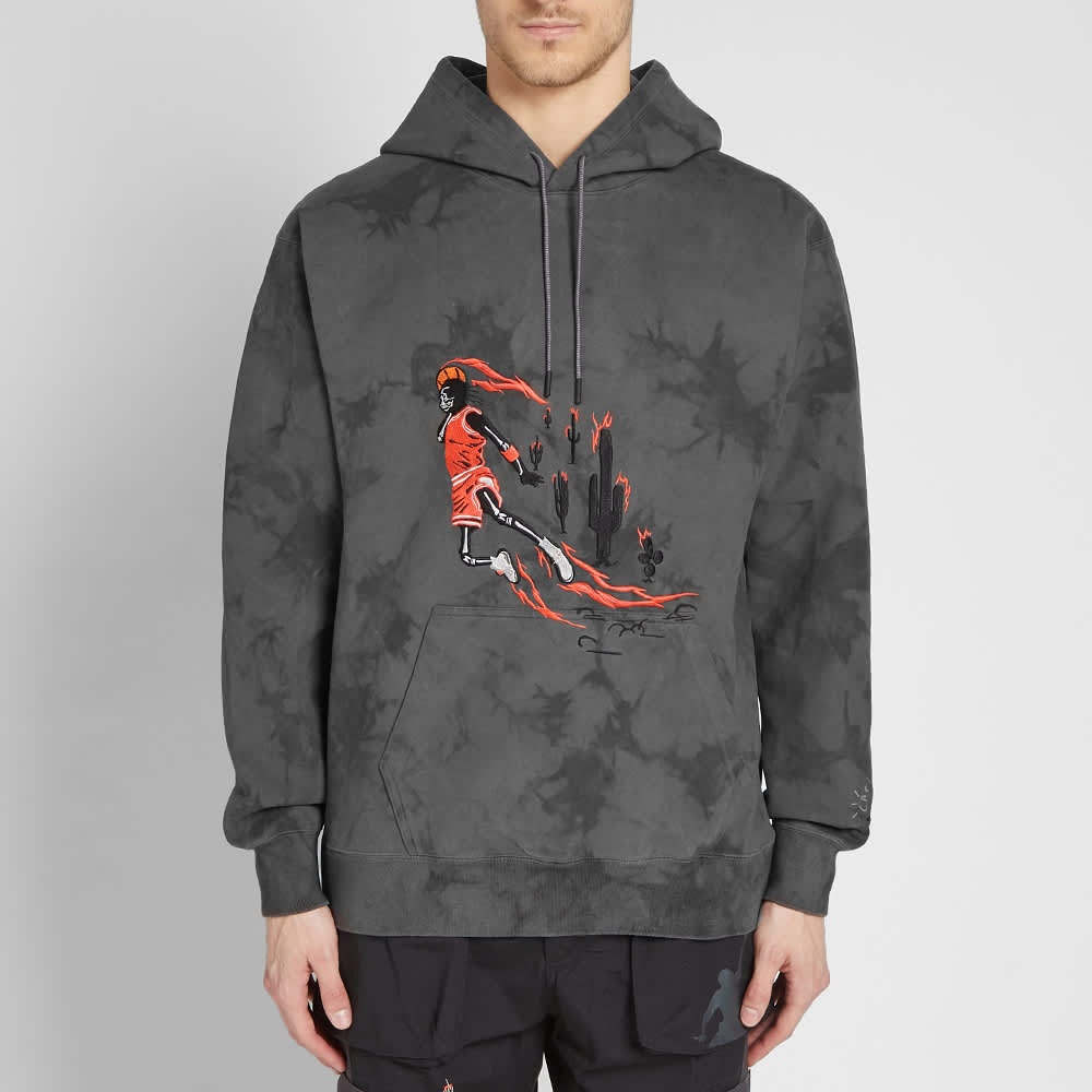 Air Jordan x Cactus Jack by Travis Scott Washed Suede Hoodie 'Iron Grey' CN3422-068 - 3