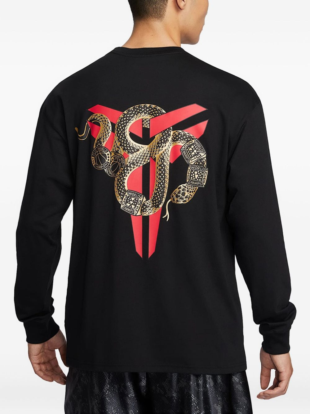 snake-print sweatshirt - 3