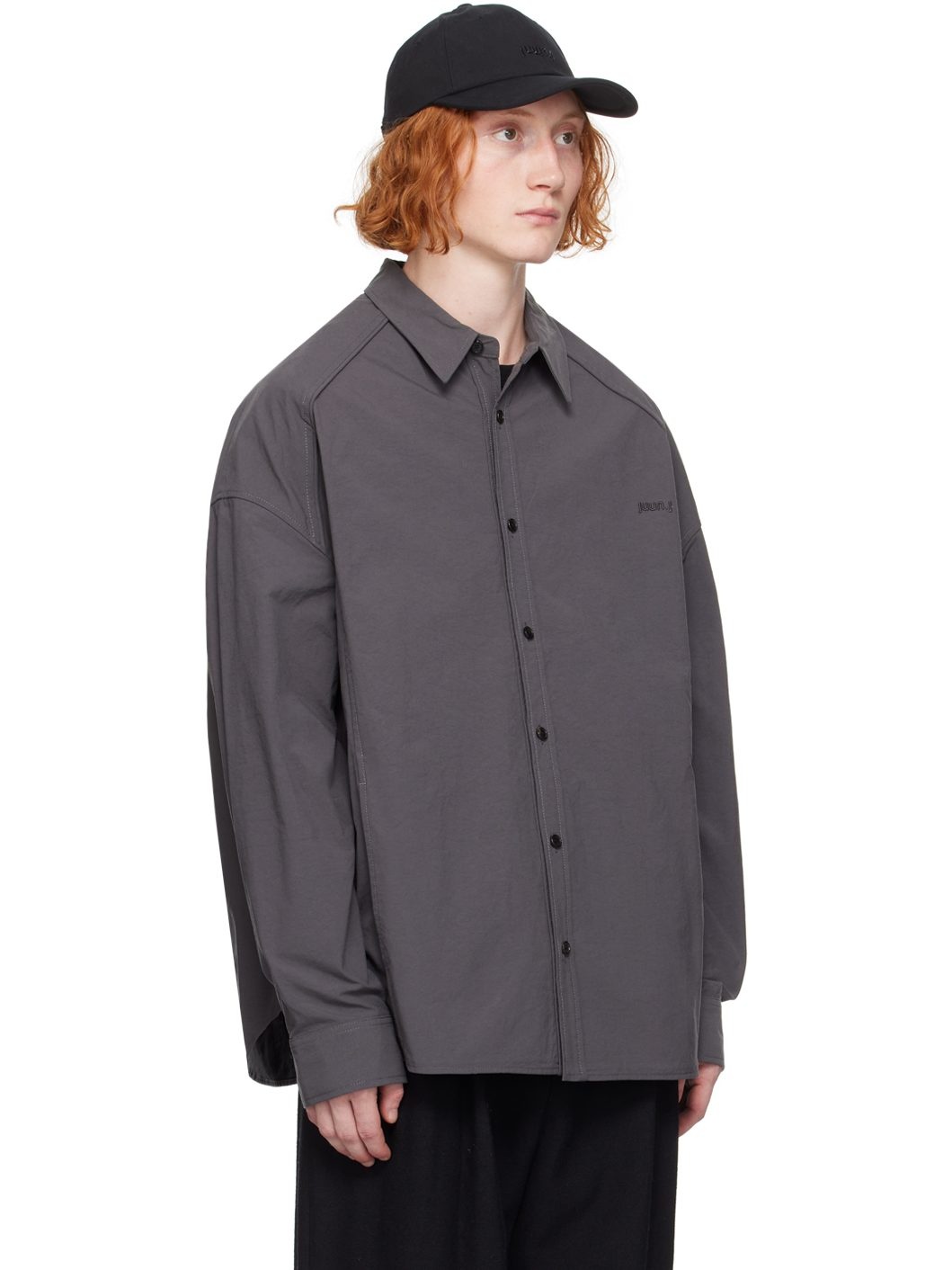 Gray Nylon Shirt - 2
