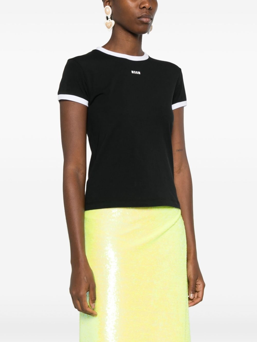logo-print T-shirt - 3