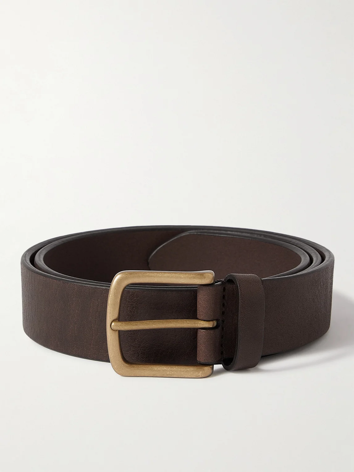 3.5cm Leather Belt - 1