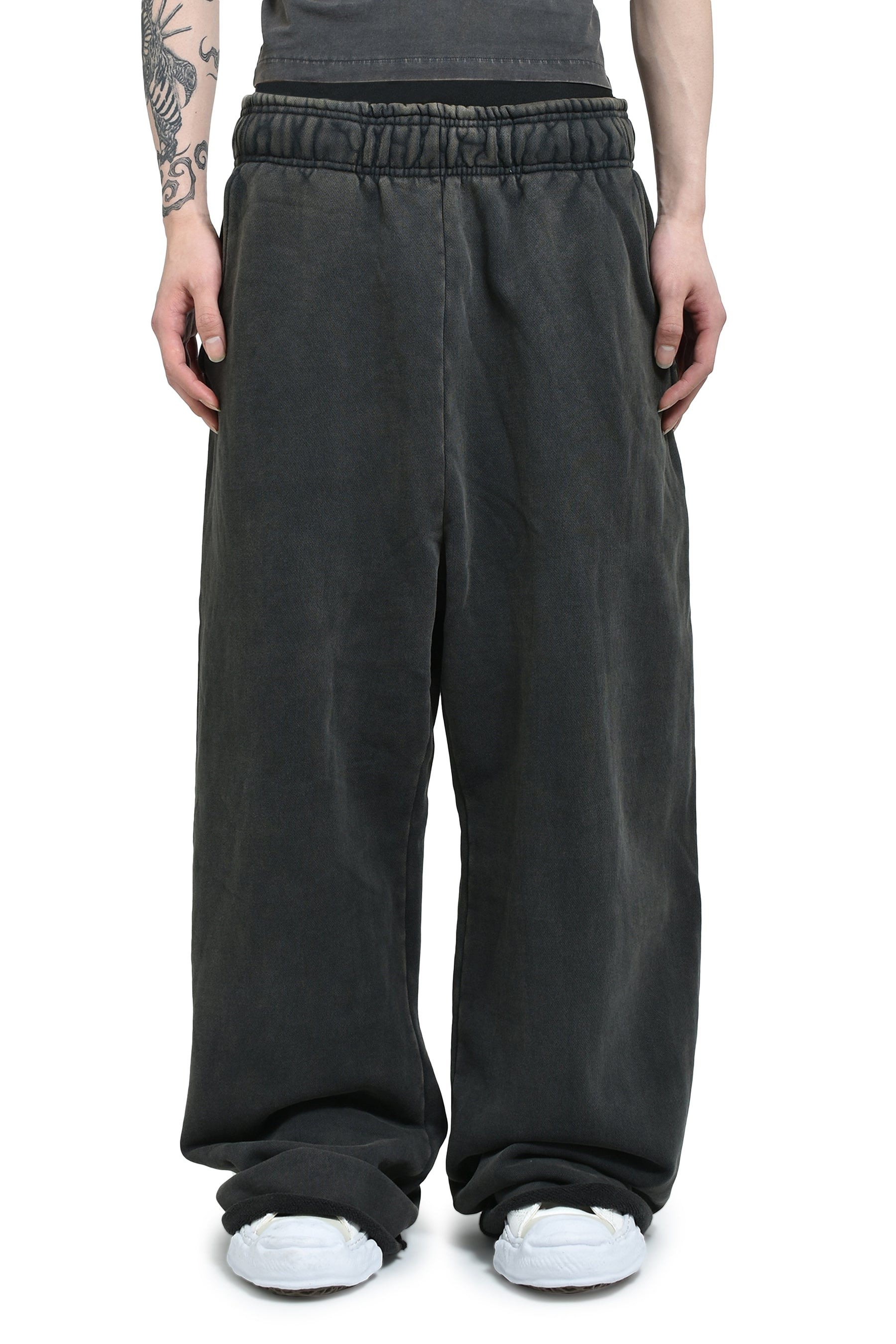 FULL SWEATPANT / WASHED BLK - 1