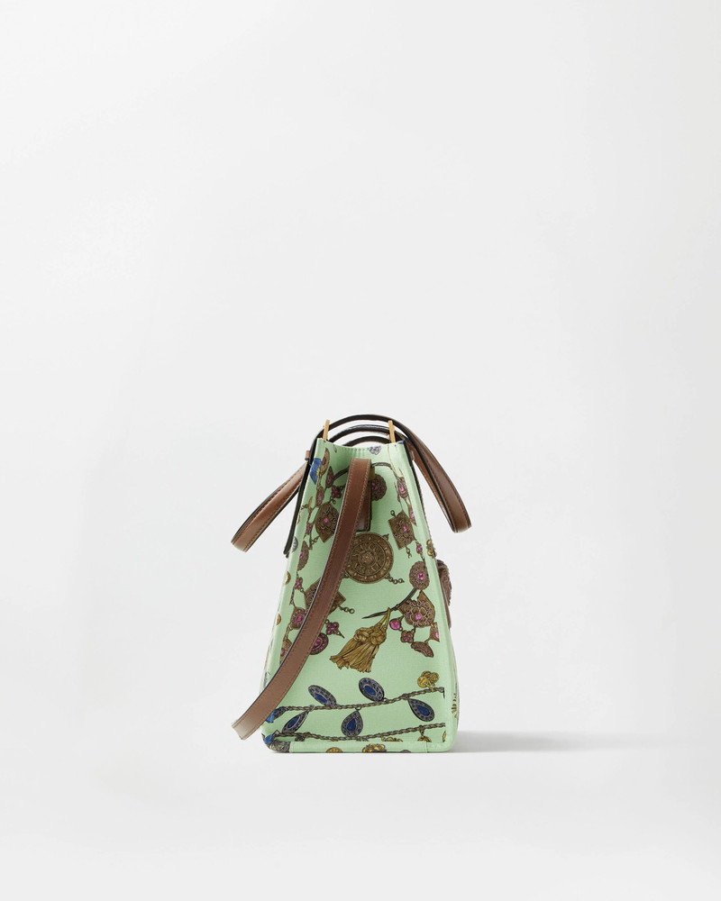 Rivière Printed Canvas Tote 3