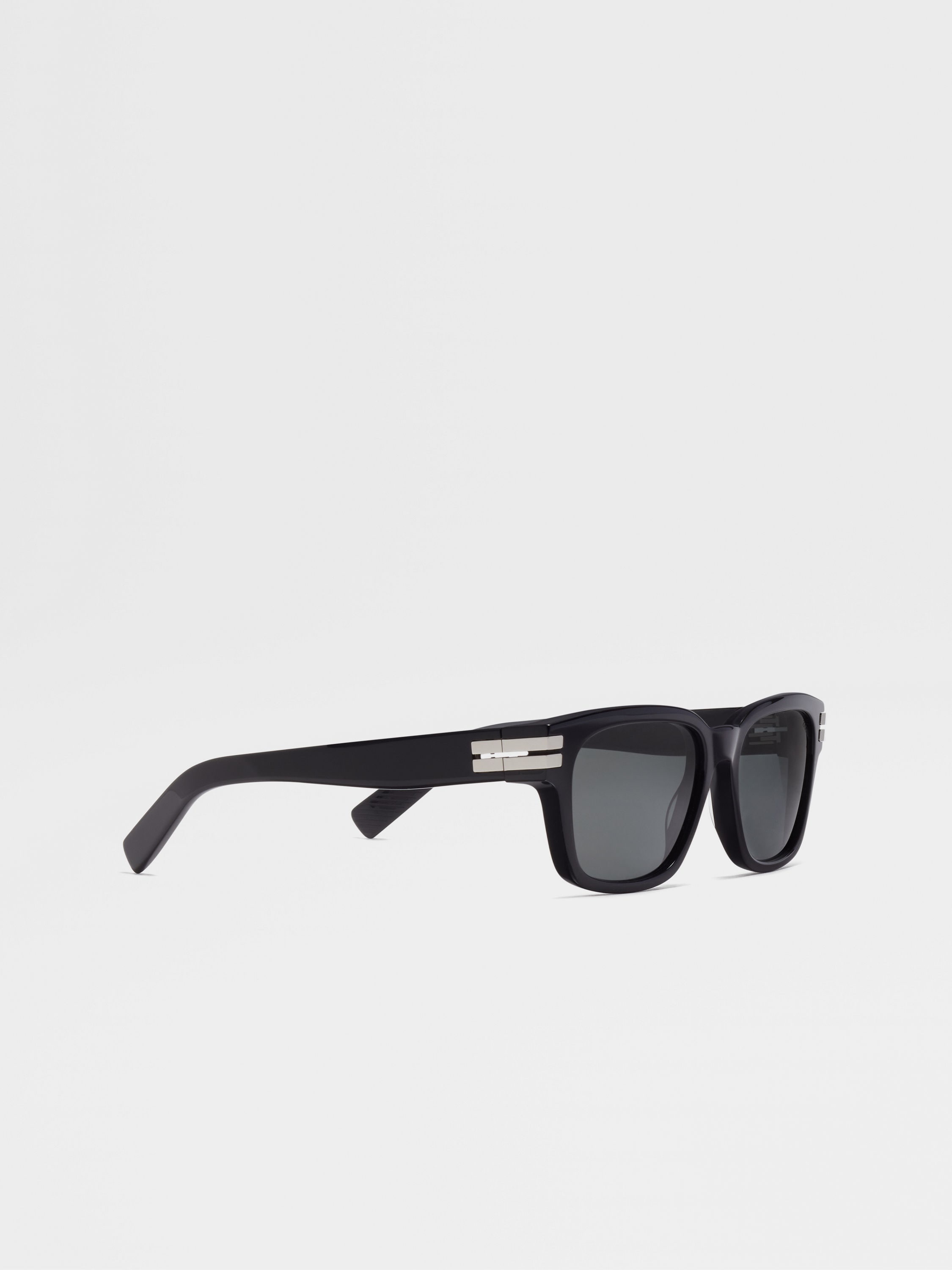 BLACK ACETATE SUNGLASSES - 3