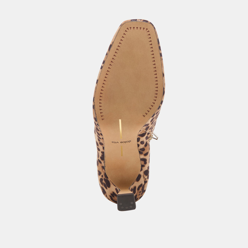GLAMOR BOOTS DK LEOPARD STELLA SUEDE 9