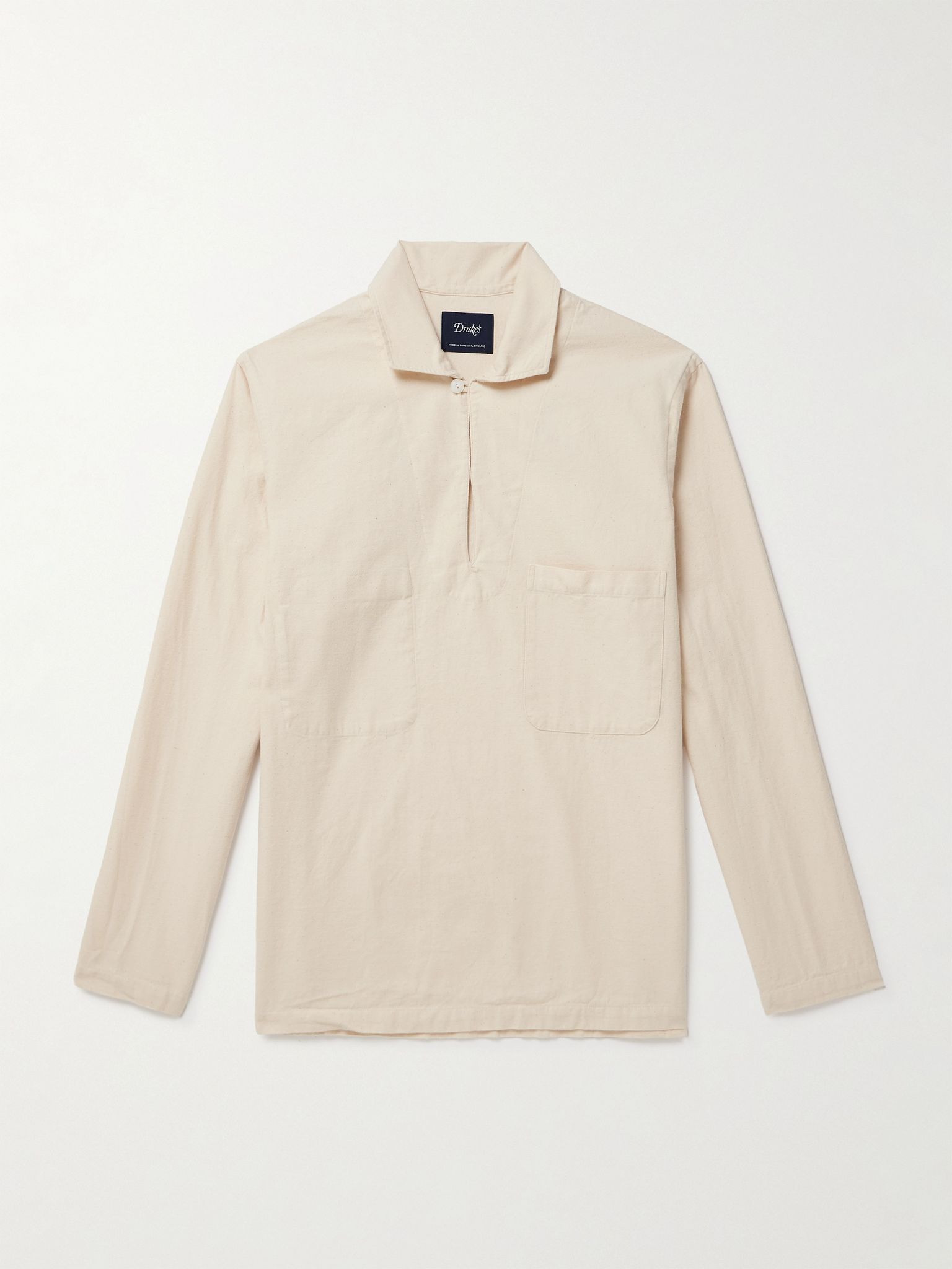 Cotton Polo Shirt White - 1