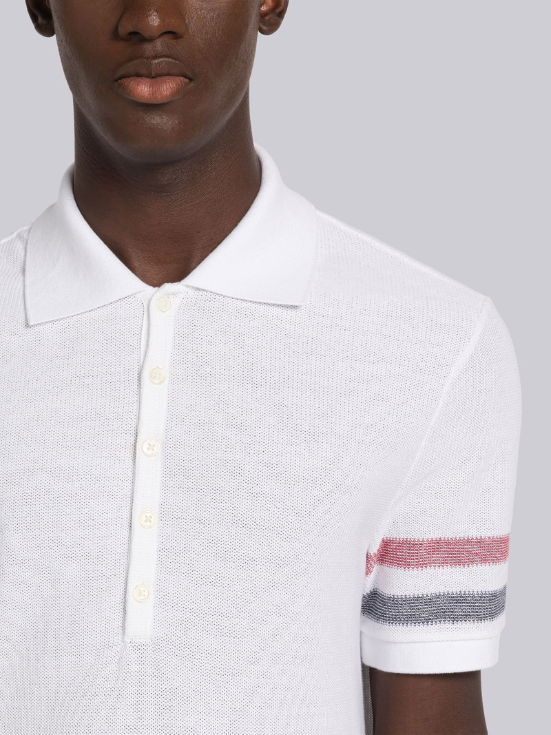 RWB Stripe cotton polo shirt 5