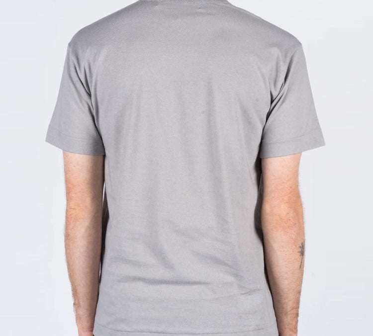 COMME des GARCONS PLAY Mini Heart Logo Tee 'Grey' AZ-T214-051-3 - 4
