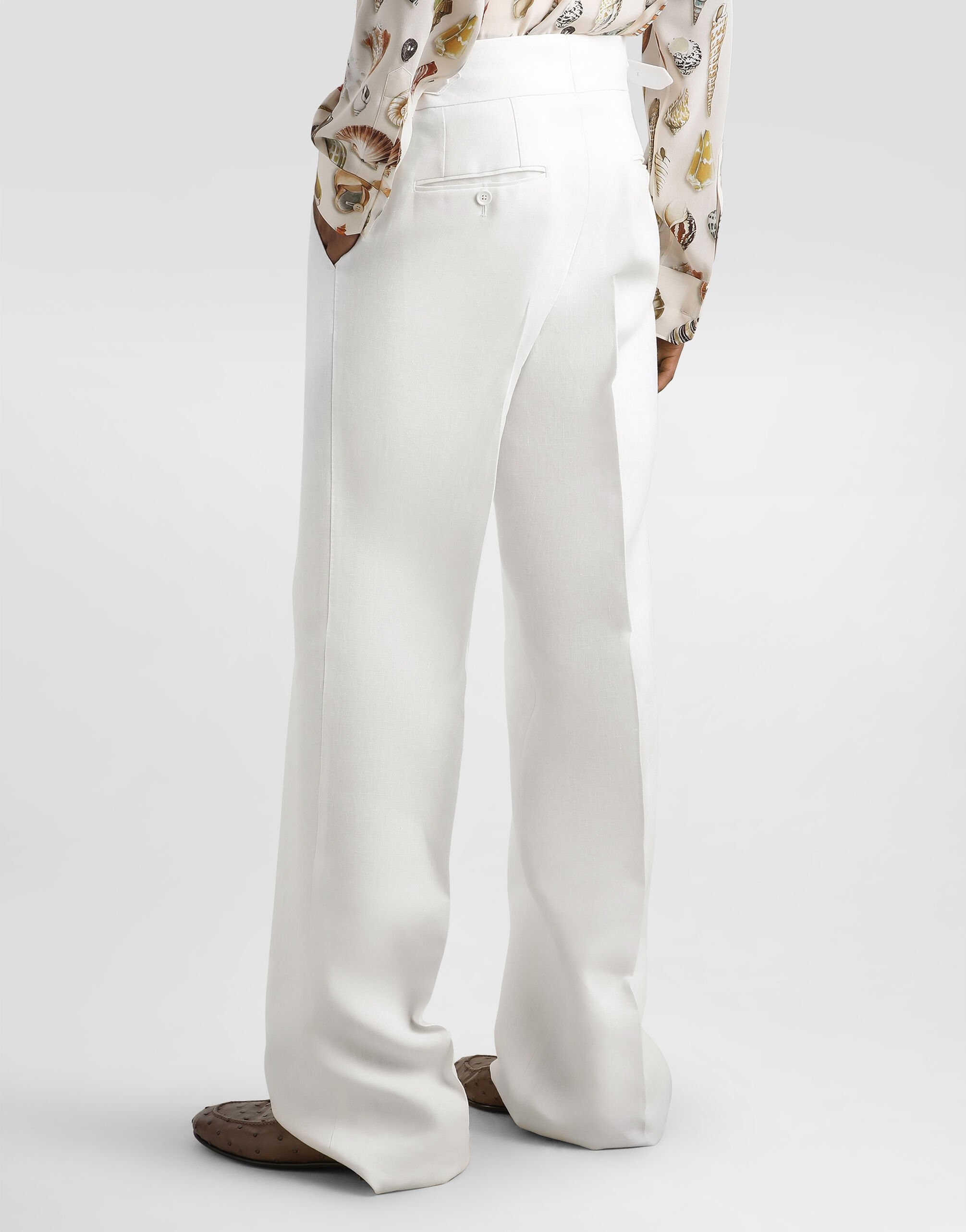 Classic linen trousers - 5
