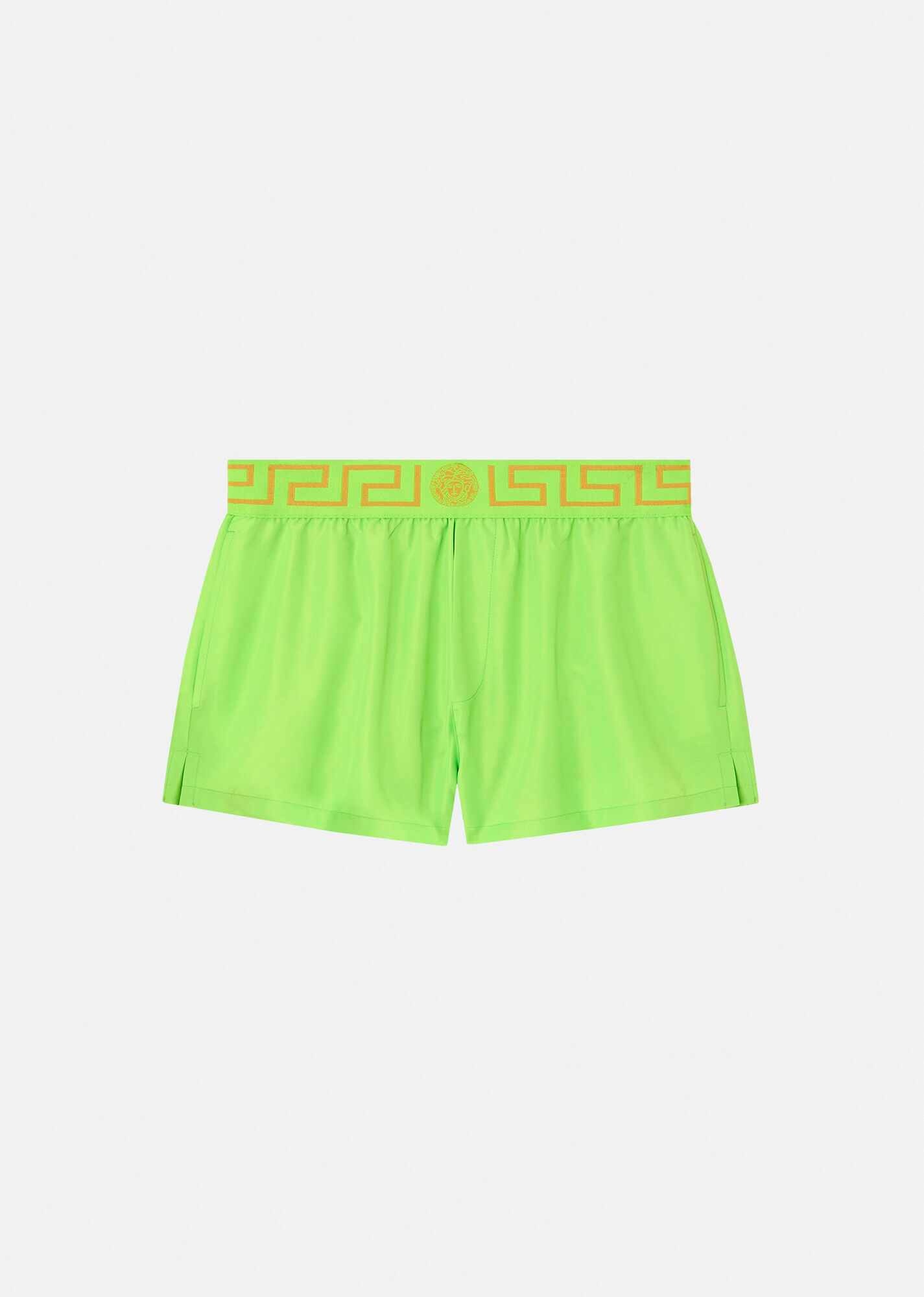 Greca Border Short Swim Shorts - 1