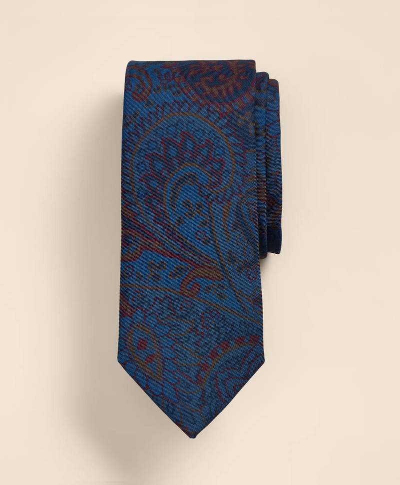 Silk Paisley Tie 1