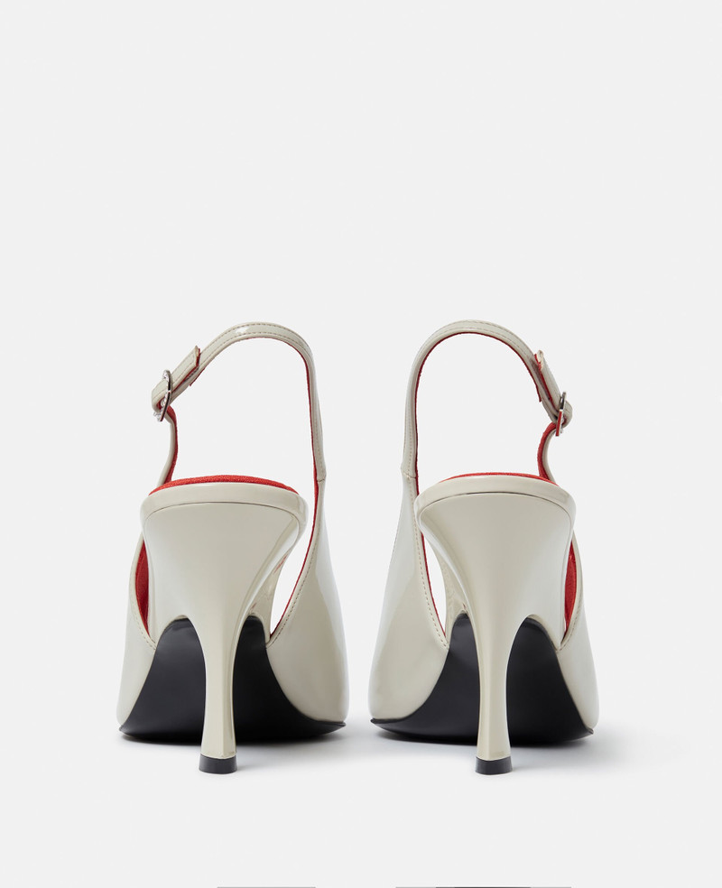 Stella McCartney Elsa Pointed Toe Slingbacks outlook