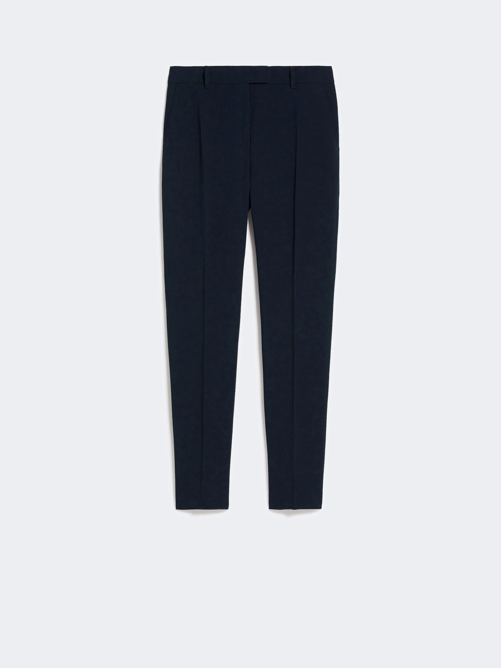 JERTA Straight-fit cady trousers - NAVY - 1